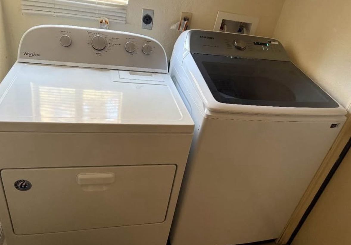 Washer and Dryer Set