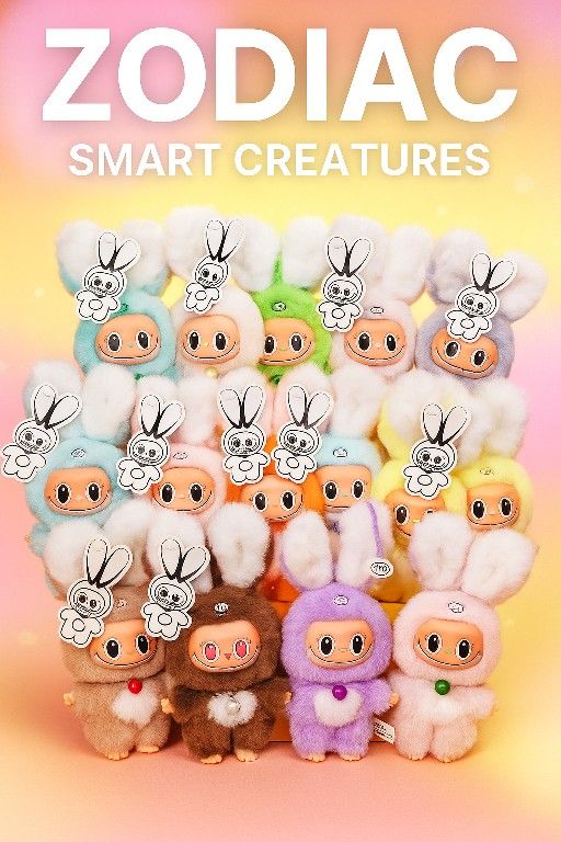 ✨ Exclusive Zodiac Plush Pendants – $40 OBO ✨