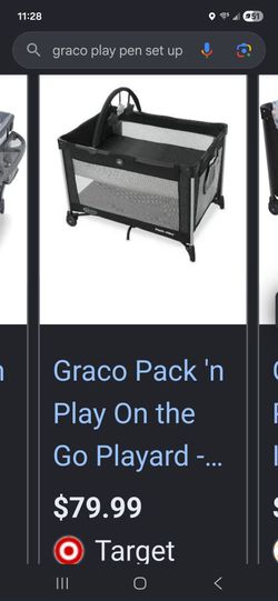 Graco play pen