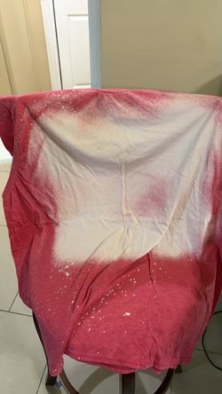 Blank bleached shirts