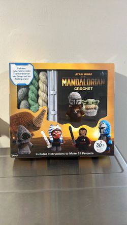 Star Wars The Mandalorian  Crochet Includes Instructions to Make 12 Projects 