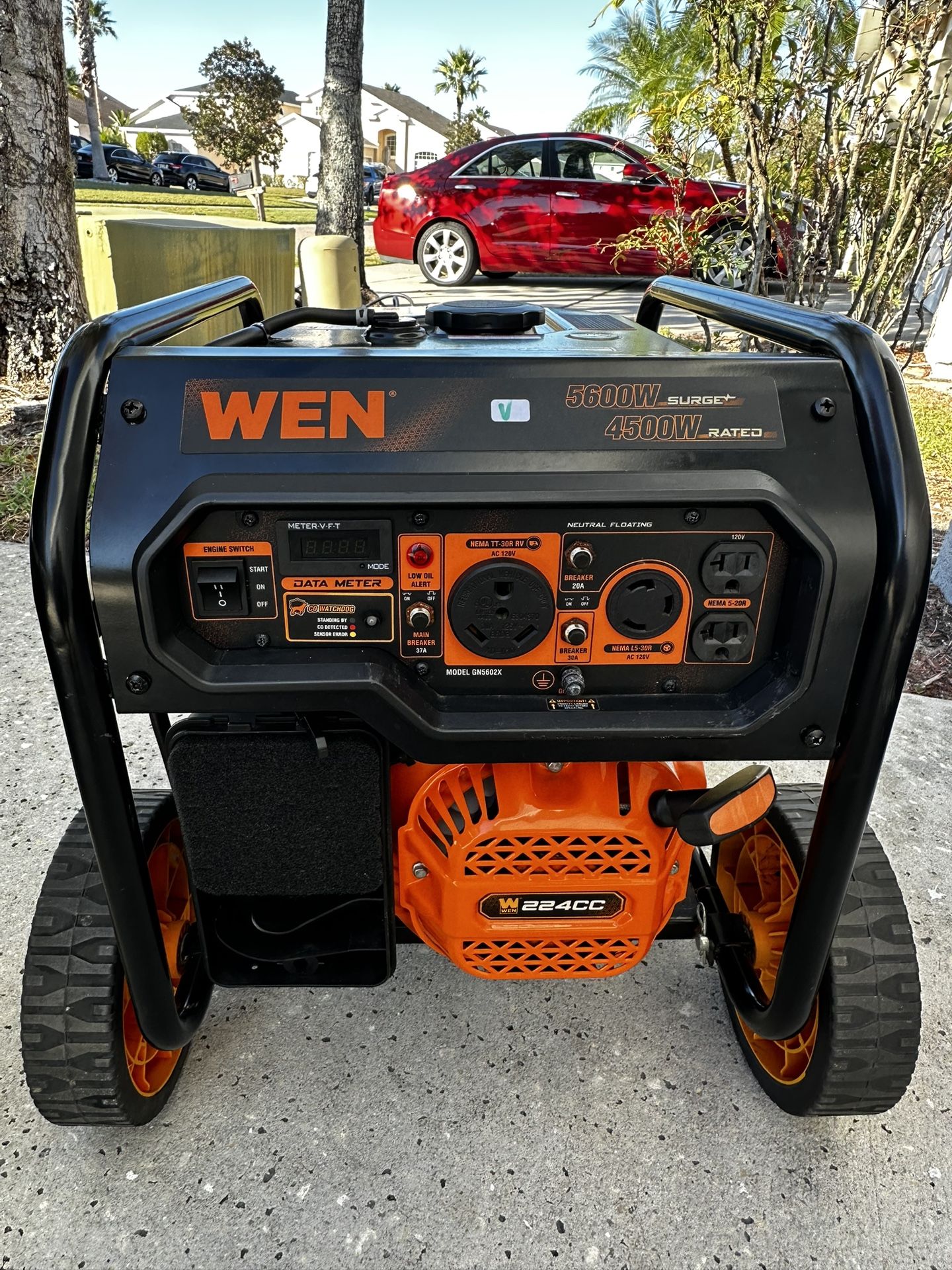 🚀 Electric Start WEN 5600-Watt Gas Powered Portable Generator