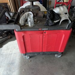 Rubber Made Tool Cart 