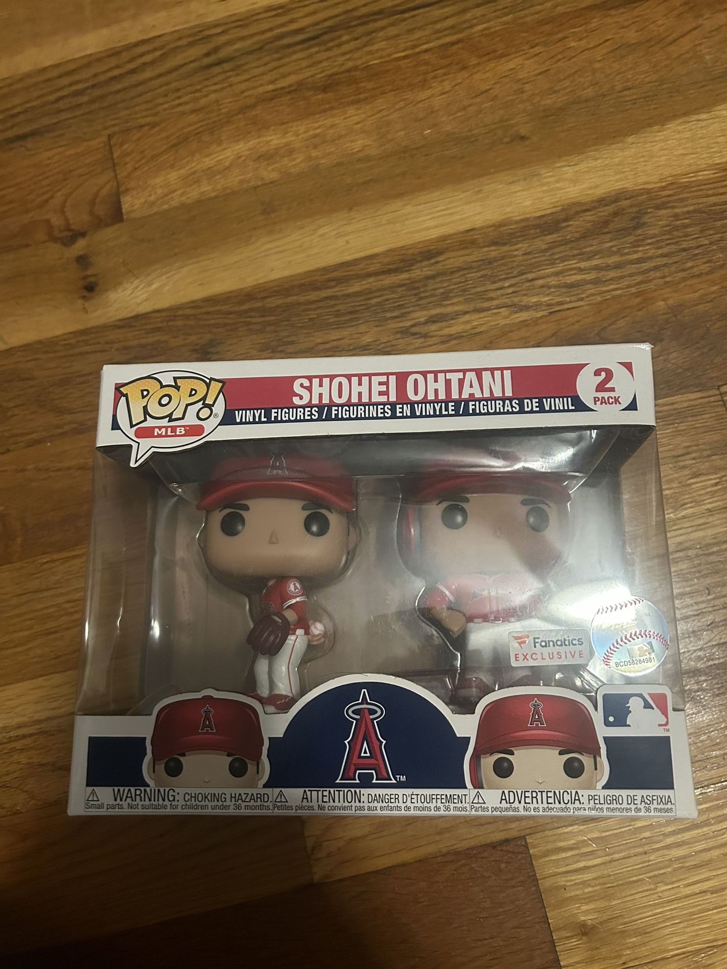 Funko Pop! MLB Shohei Ohtani 2 Pack – Fanatics Exclusive – Red Jersey