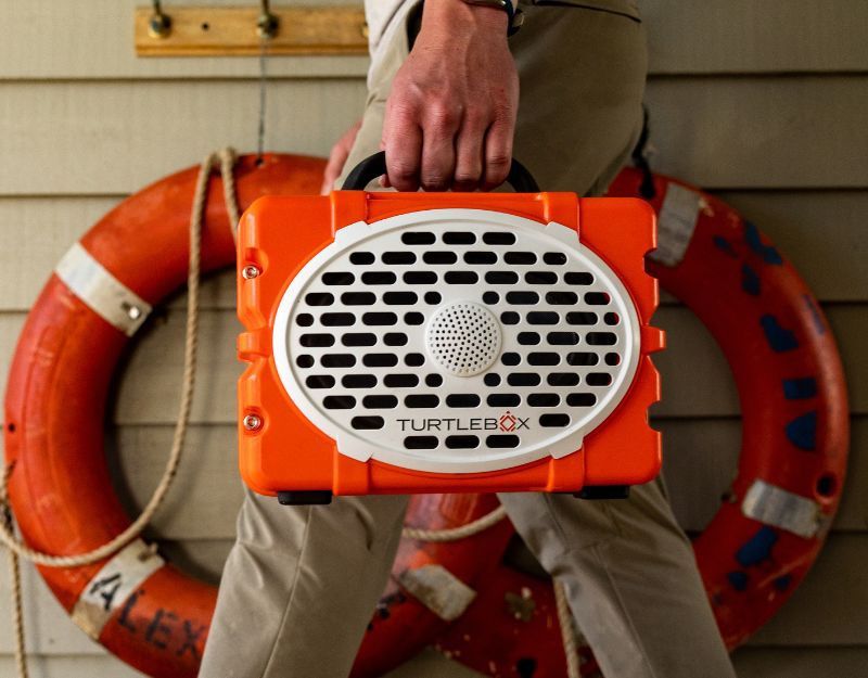 TURTLE BOX SPEAKER - Waterproof, Bluetooth, Portable Outdoor Speaker