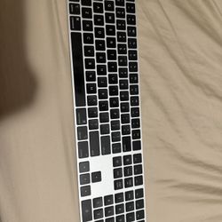 Magic Keyboard with Touch ID & Numeric Keypad for Macs