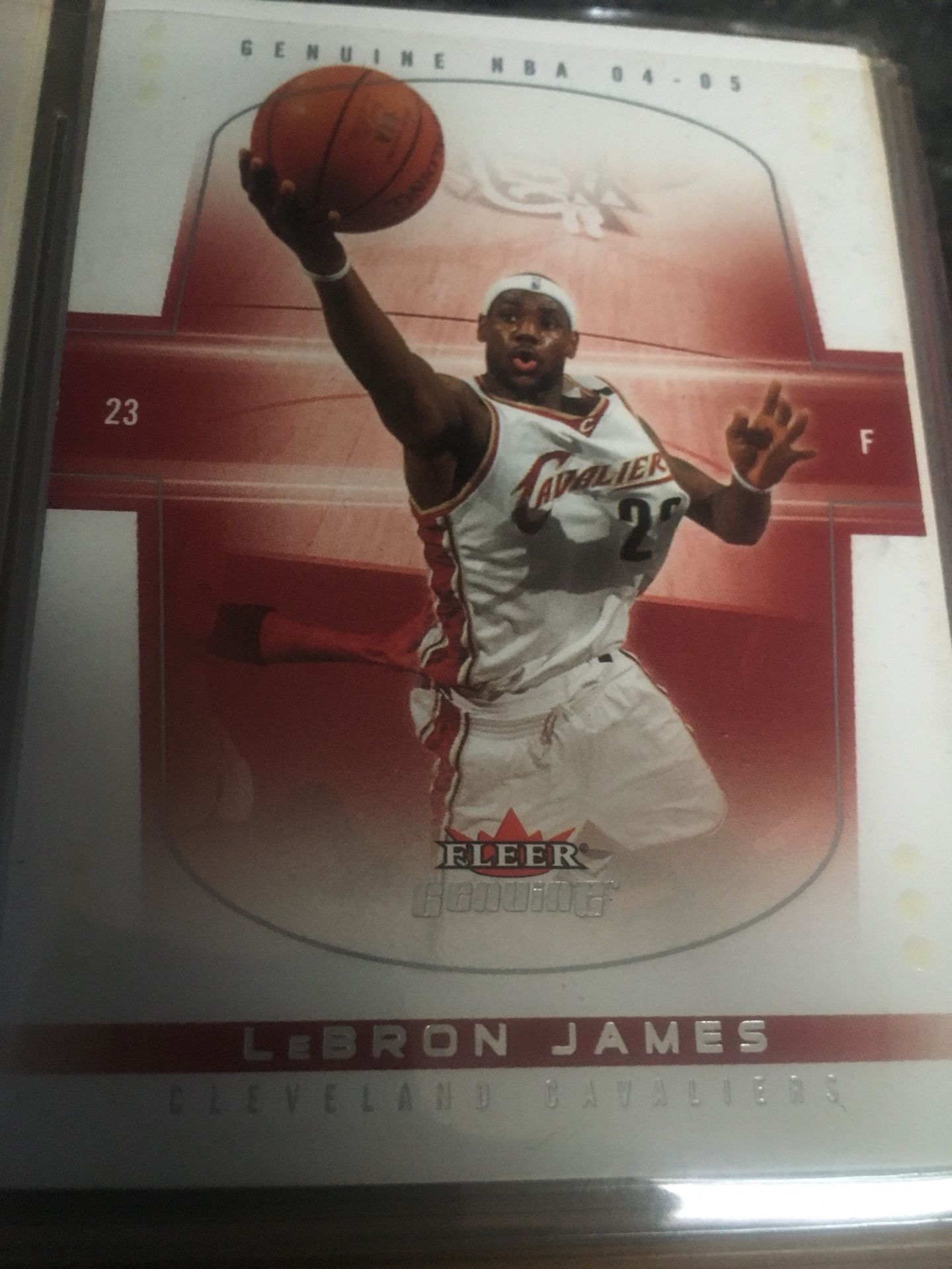 LeBron Second Year Card