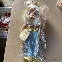 Precious moment king Tristan 12” vinyl doll