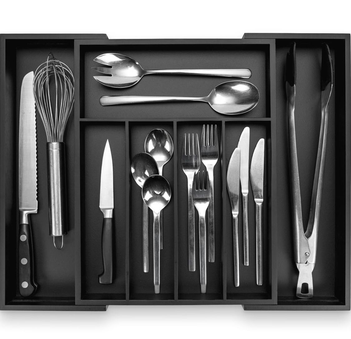budu Silverware Drawer Organizer