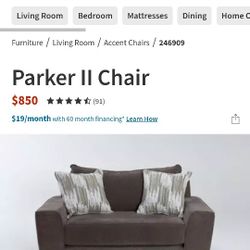 Oversized Chair Brand-new 