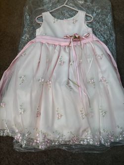 Girls Floral Formal Dress