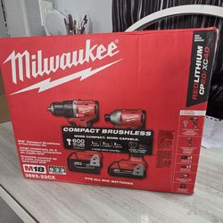 Milwaukee m18 compact 2 tool combo kit