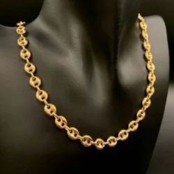 14k Gold Mariner Link Chain