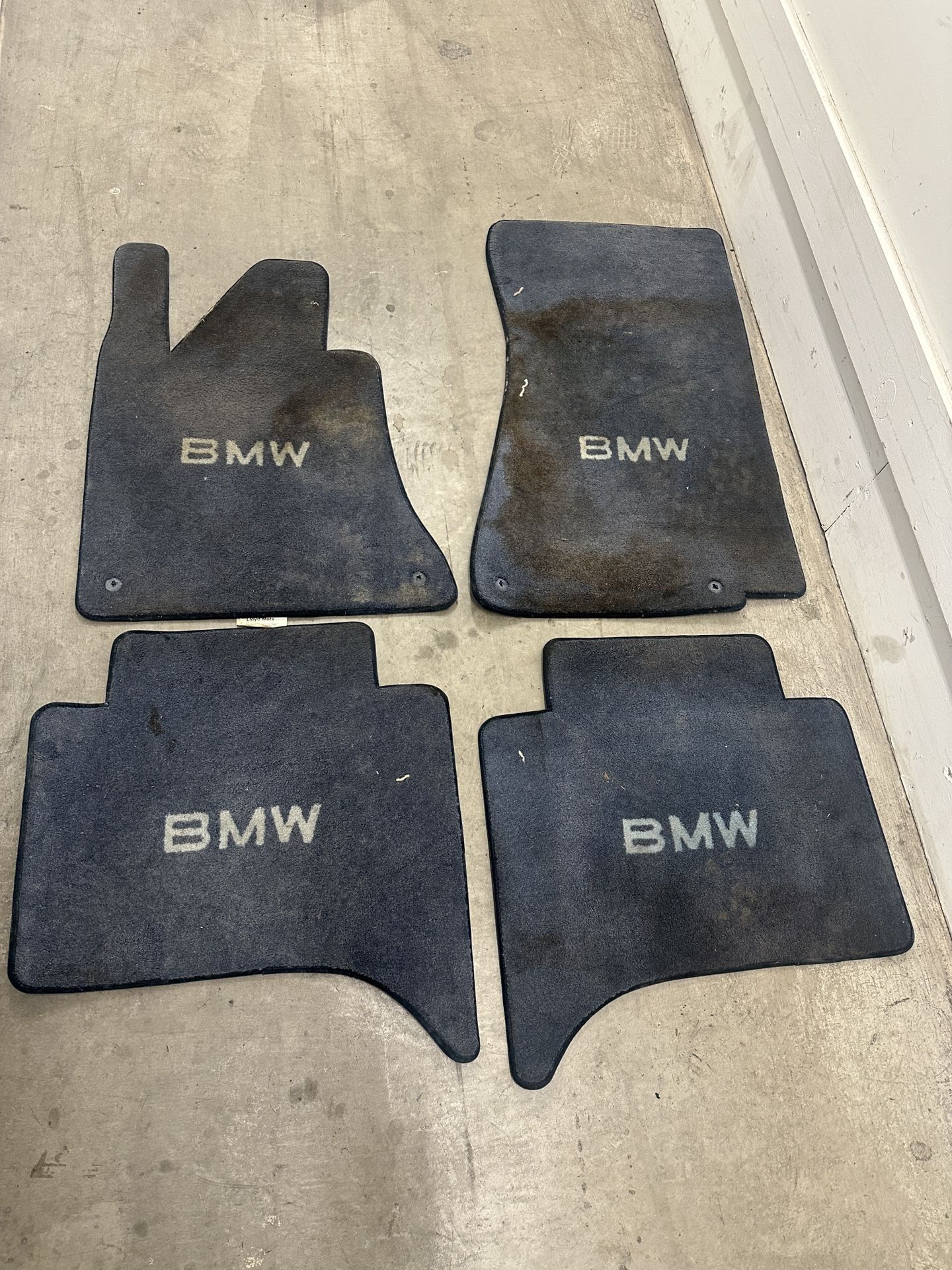 BMW E23 Blue Floor Mats