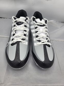 New! Mens NIKE VAPOR EDGE SPEED 360 FOOTBALL CLEATS DQ5110-001  GREY/WHITE/BLACK