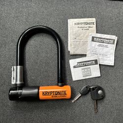 Kryptonite Evolution Bike/cycling Lock w/ 2 Keys - Great condition