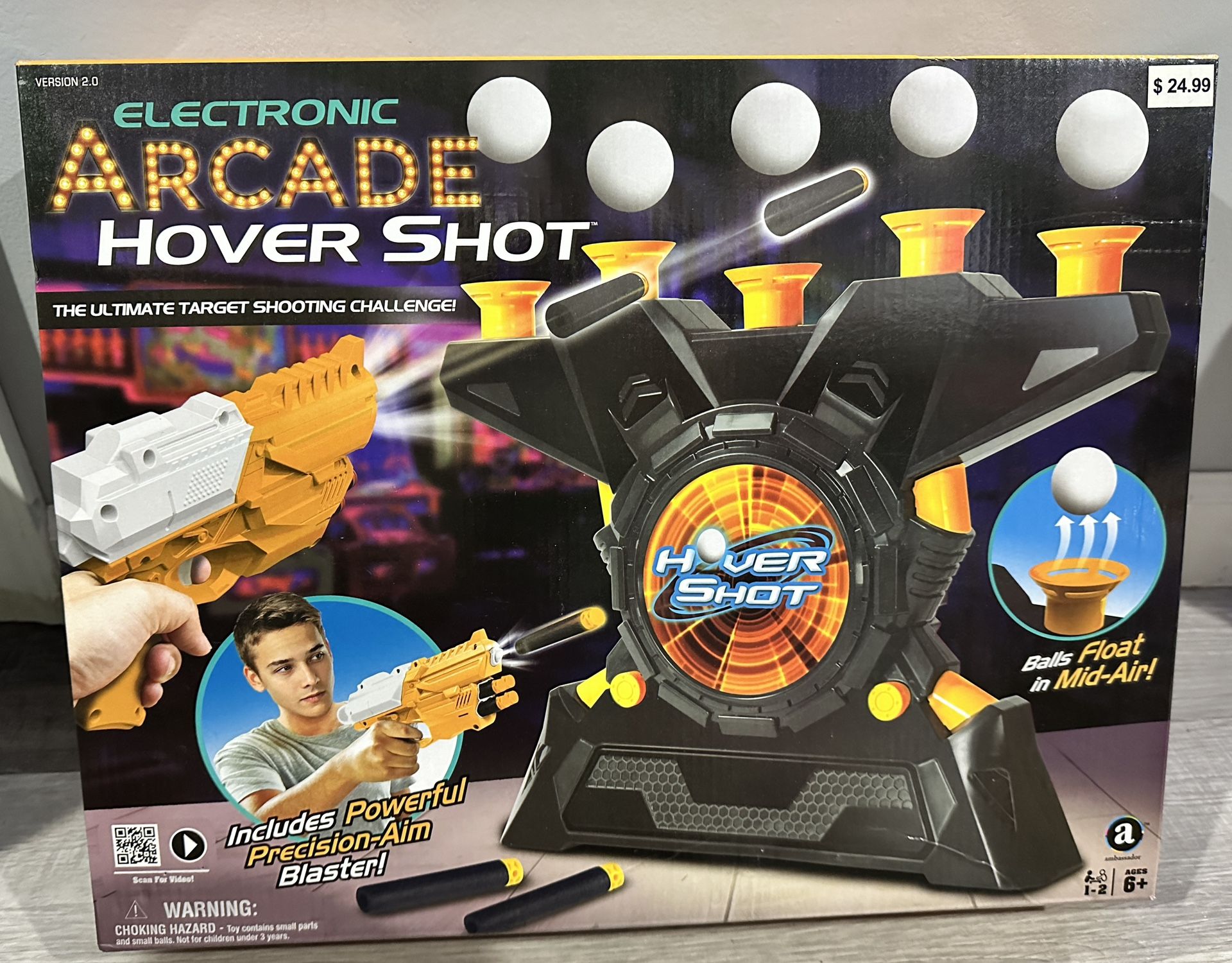 ELECTRONIC ARCADE HOVER SHOT $16