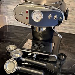 Francis Francis X1 Espresso Maker Stainless Steel Machine Coffee