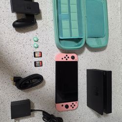 Oled Switch with accessories