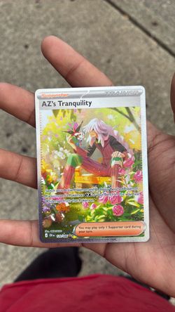 pokémon card Az tranquility