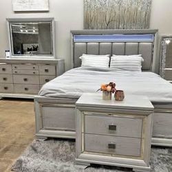 Bedroom set twin/full/queen/king/cal king same day delivery