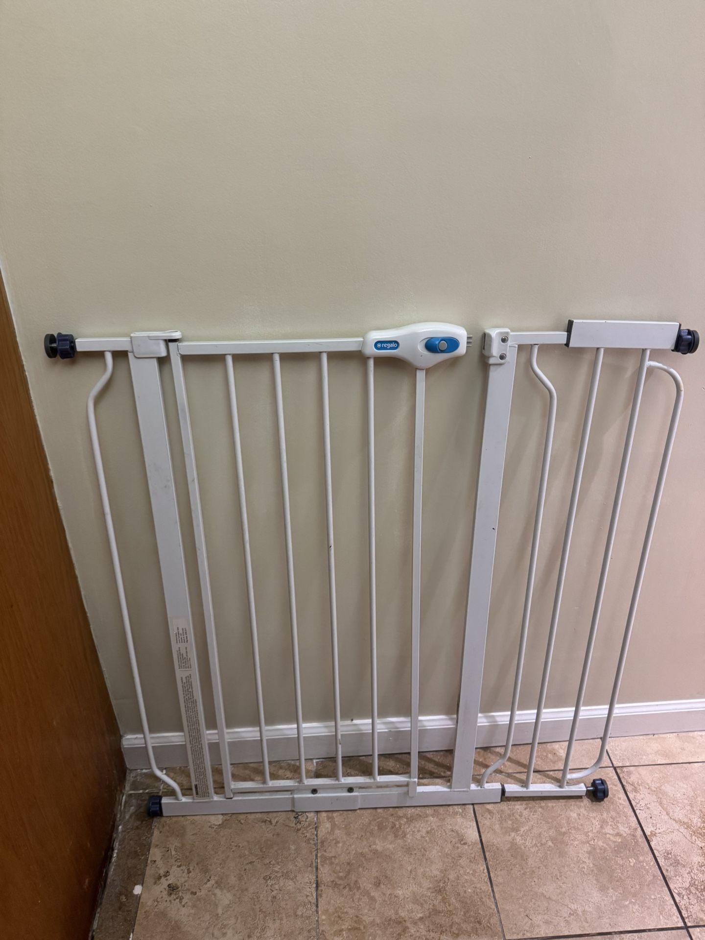 Baby Gate With Door Extra Tall And Wide