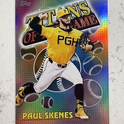 2026 Topps Series 1 - Paul Skenes #TOG-14 - Titans of the Game - pirates