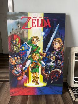 Zelda framed art Nintendo