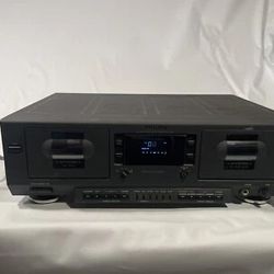 Vintage Philips 900 Series Double Cassette Tape Deck FC 900 Play Record Dual