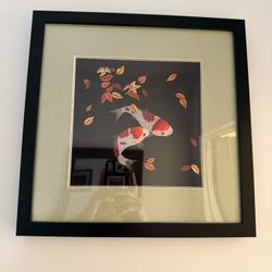 King Silk Art Koi Fish (2 Frames Included)