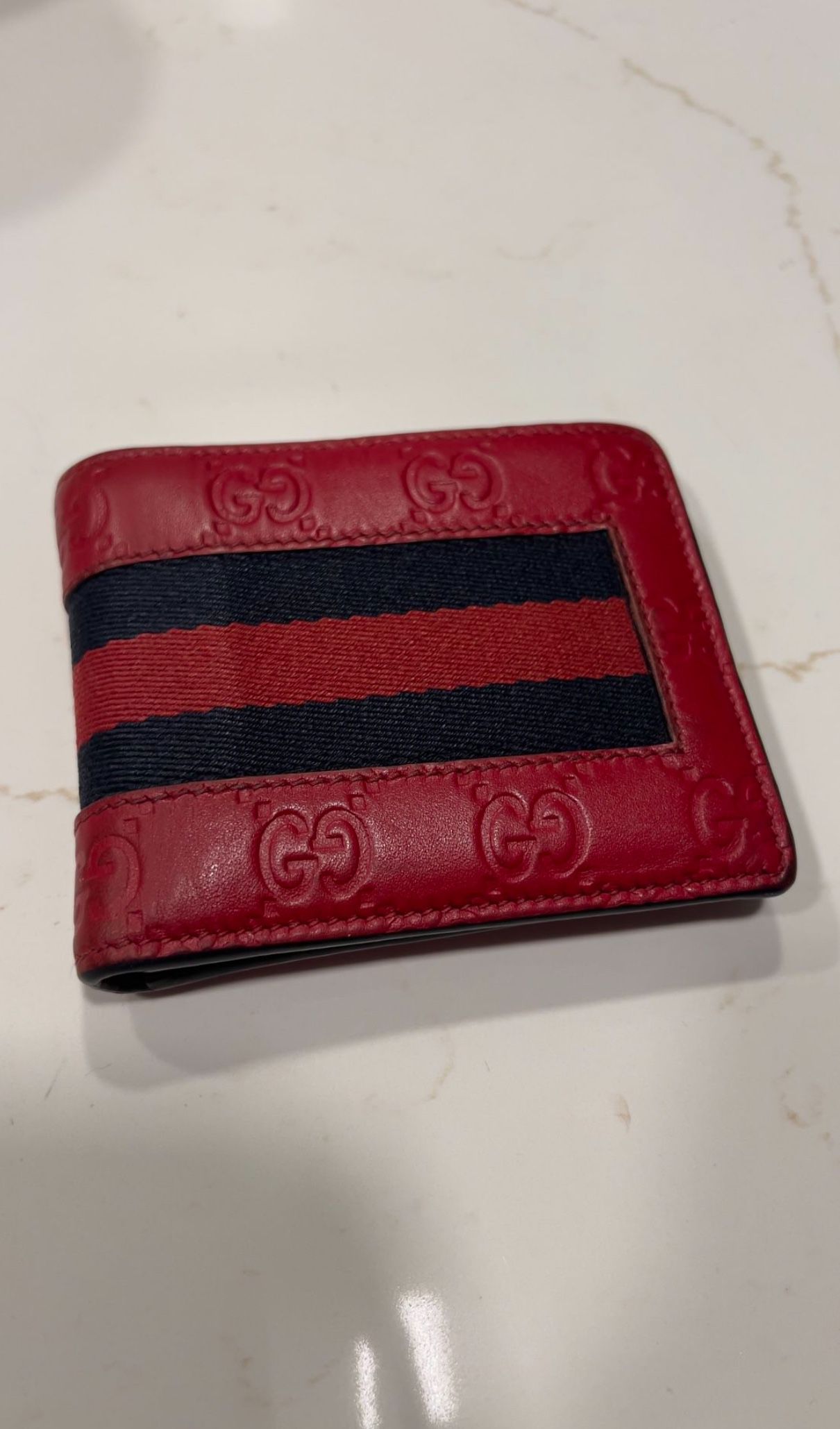 Red Gucci Wallet