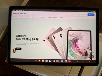 Samsung Galaxy Tab S9 FE+ — 128GB / 8GB RAM — Like New w/ Box