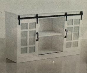 Bellarosa 60” Wooden TV Console With Shelves Available In Different Colors