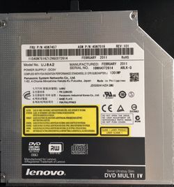 Lenovo T410 OEM Laptop Dvd-rw Burner Drive 45n7616 Uj8a2