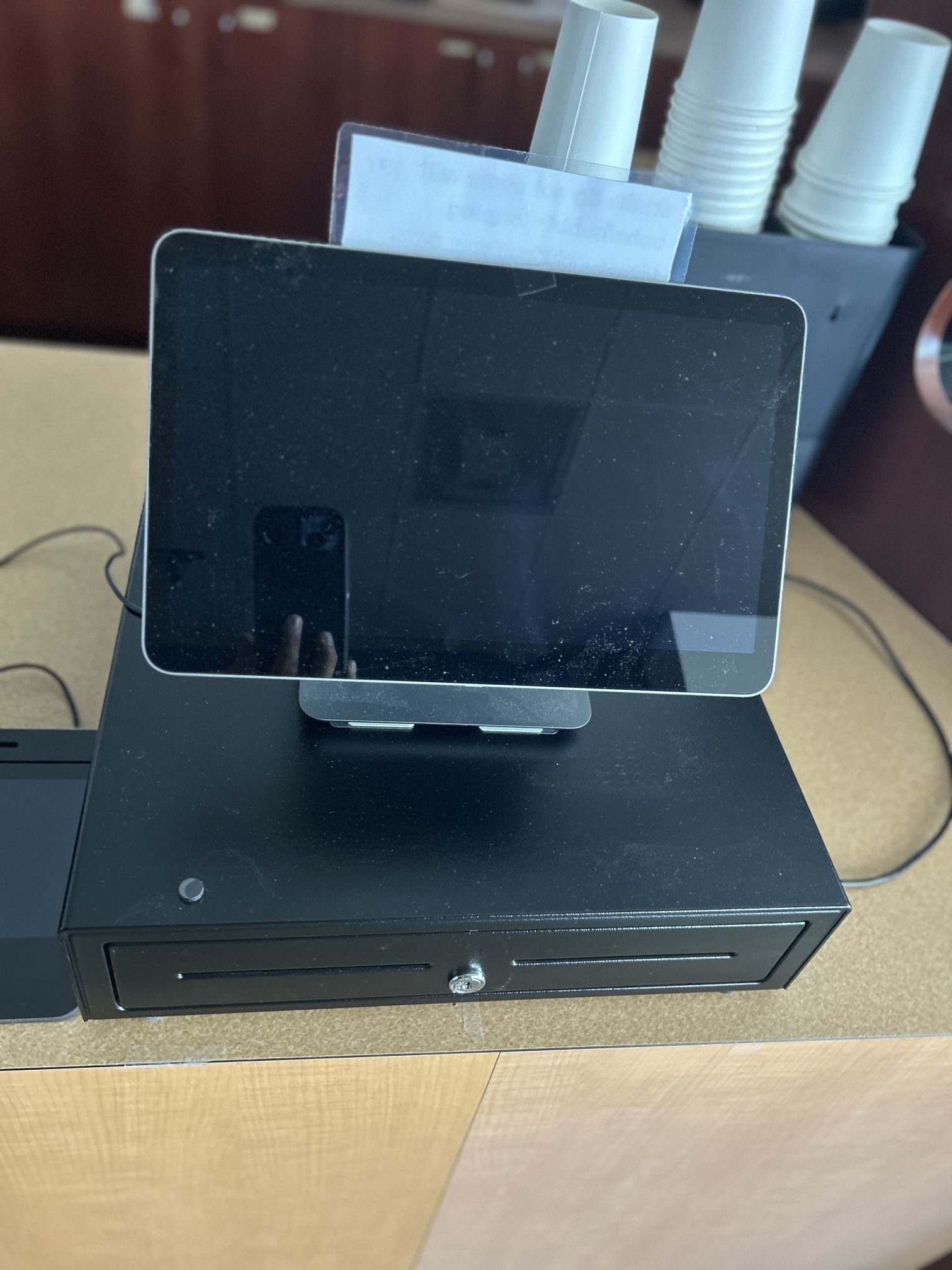 Square POS COMPLETE SET With Receipt Printer , Card Reader. Etc