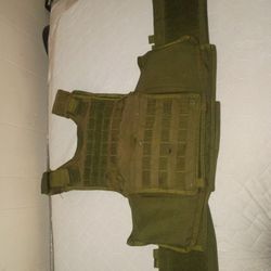 Green Level 3 Bulletproof Vest
