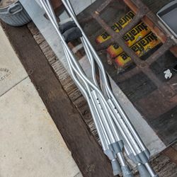 Crutches All Sizes Good Shape Clean Crutch Pair