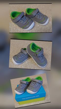 Galien Sole Play Baby First Step Sneakers, Size 4M, (6 to 12 months)
