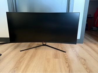 35” Deco Gear Curved Ultrawide Monitor – Great Condition