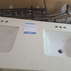 A Nice Double Sink Top 60x23