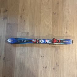 100mm Rossignol Rebel Kids Ski
