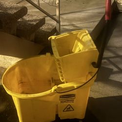 Great New Slightly Used Industrial Mop Bucket