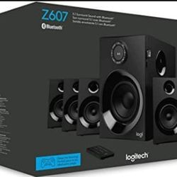 Logitech Z607 5.1
Surround Sound Speaker
System With Bluetooth