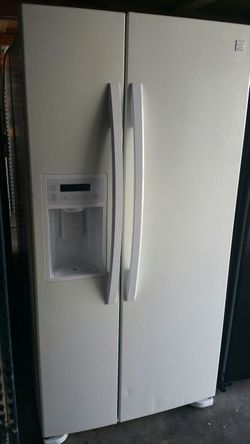 Kenmore side by side refrigerator