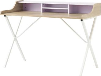 Christopher Knight Home Aalto Computer Desk, Oak / White Melamine