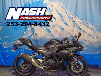 2026 Kawasaki Ninja 500 Metallic Flat Spark Black