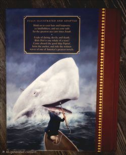 Moby Dick Fully Illustrated and Adapted Book