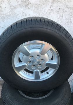 265/70 R15 DODGE RAM RIMS & TIRES