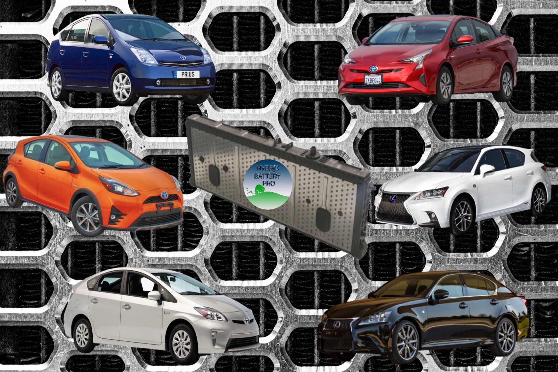 Panasonic NiMh Modules For Toyota Hybrid Battery