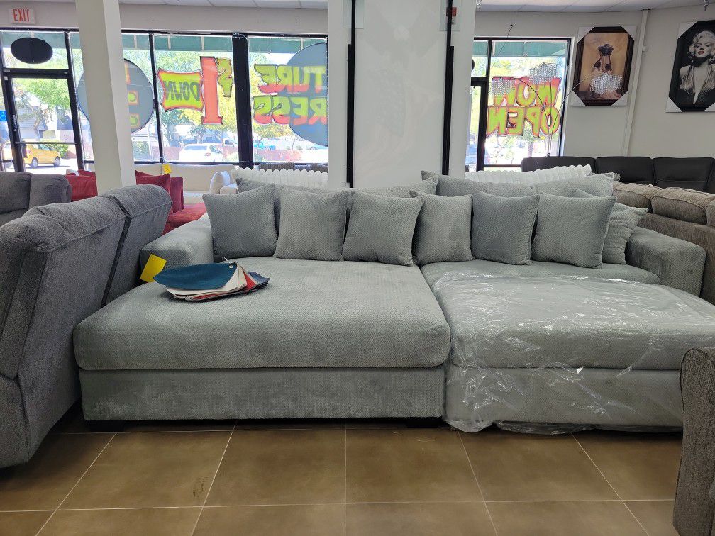Beautiful Modular Living ROOM Sectional Couches Many COLOR OPTIONS 